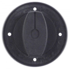 Рукоятка регулировочная переключатель 4х-шагов. -°C ø 80мм ø ось 6x4,6мм срез сверху