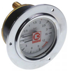 Манометр присоединение сзади резьба 1/8" ø 63мм двойная шкала подходит для SANREMO