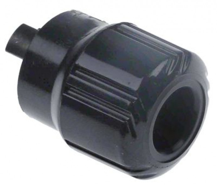 Рукоятка регулировочная ø 47мм ø ось 82мм чёрн.