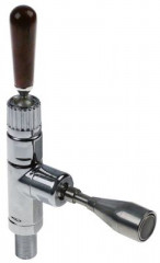 Кран для воды хромированн. коричнев. поворотный рычаг комплект