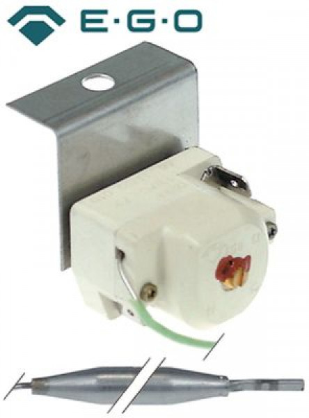 Термостат защитный темп. выкл. 110°C 1-полярн. 16А ø датчик 6мм Д датчик 83мм