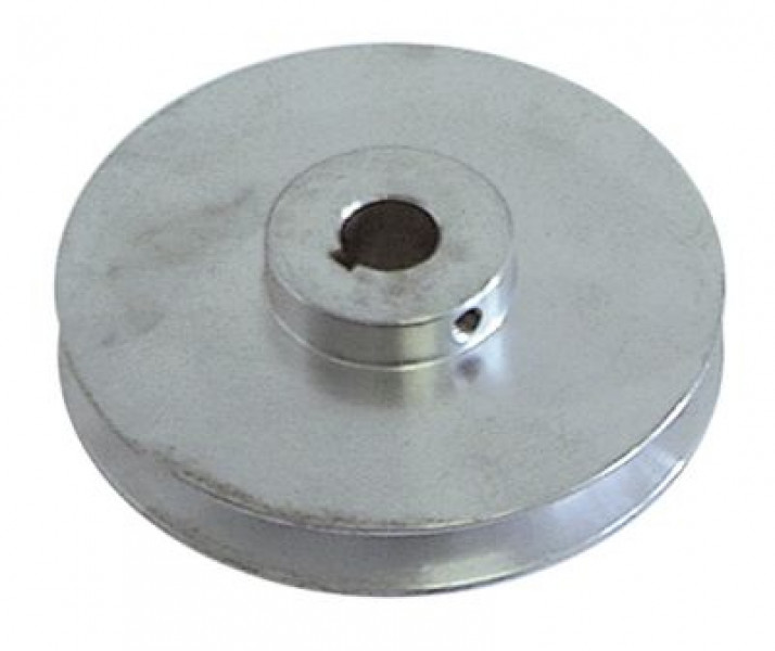 Шкив для клинового ремня алюминий одинарн. гнездо для оси ø 16мм ширина диска 16мм