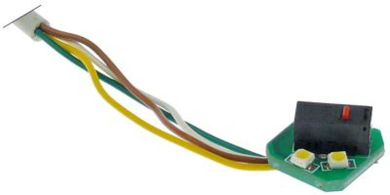 Микровключатель приводится в действие при помощи ручки 125В 3А 1NO