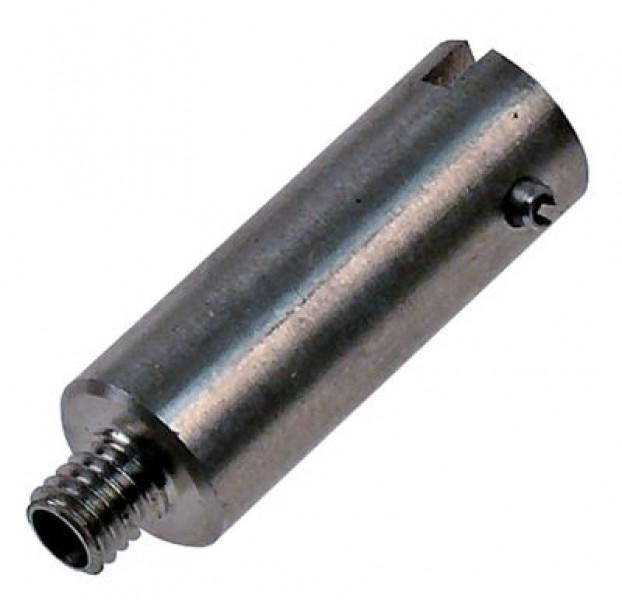 Адаптер штыковой Д 24мм резьба M6x1 внутр.ø 7/4мм внеш. ø 12мм