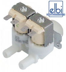 Клапан электромагнитный двойн. прямой пластмасса темп. макс. 90°C вход 3/4" 230 В перем. тока ELBI