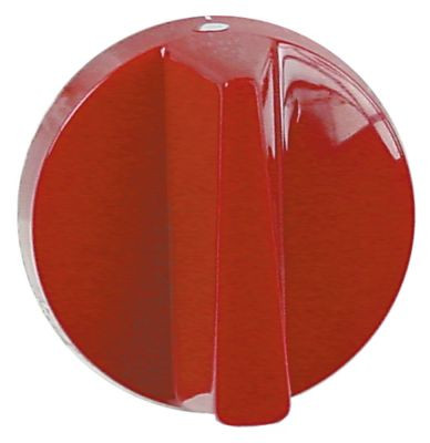 Рукоятка регулировочная газовый термостат 1-8 ø 50мм ø ось 6x4,6мм срез снизу подходит для