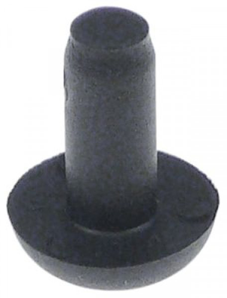 Ножка приборная резина ø 14мм В 4мм ø монтажный 6мм общая высота 19мм