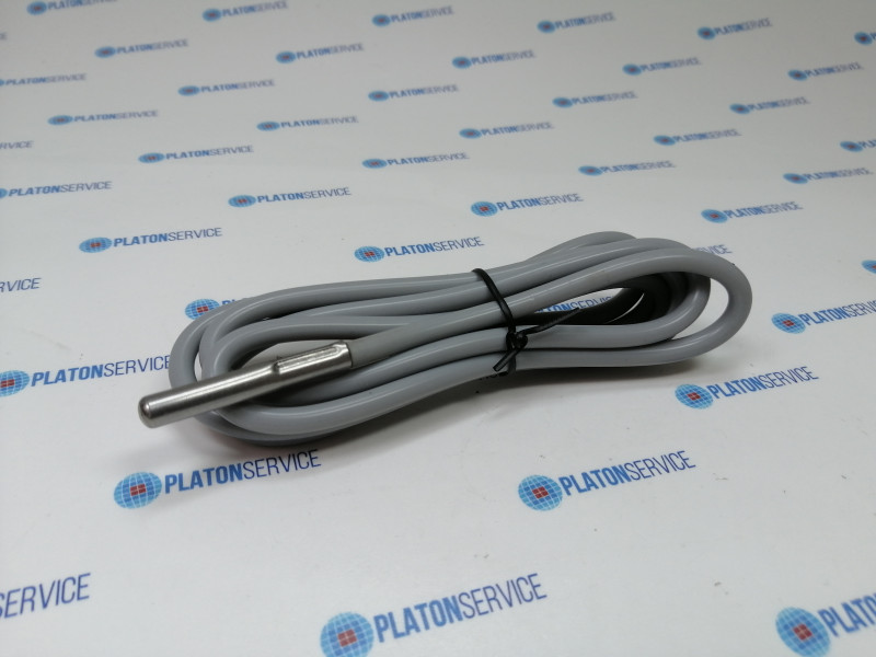 Датчик температурный PTC 1ком кабель силикон датчик -50 до +150°C датчик ø6x40 мм