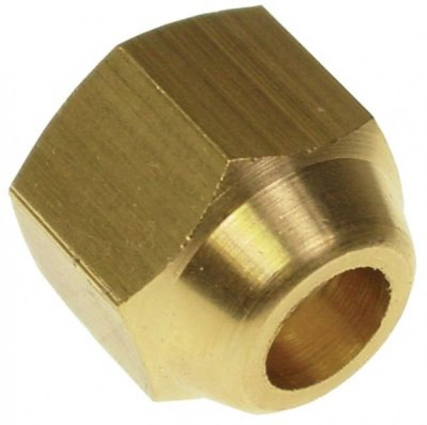 Гайка накидная резьба 1/4" труба ø 6/8мм