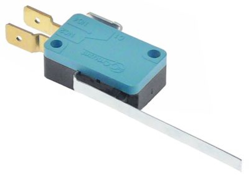 Микровключатель приводится в действие при помощи рычага 250В 16А