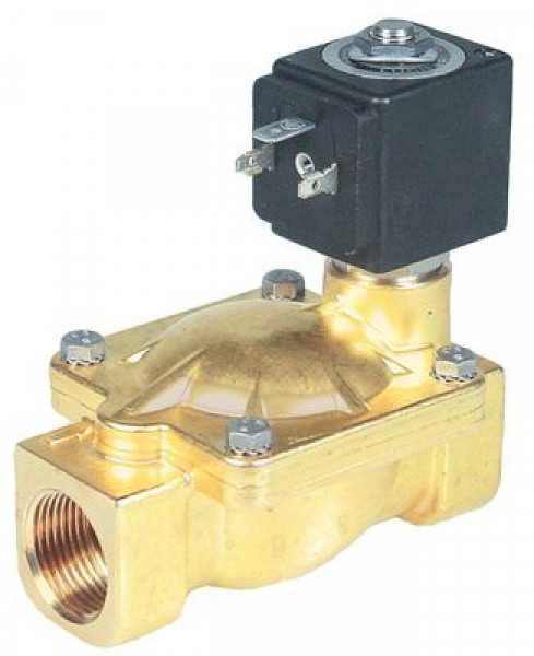 Клапан электромагнитный DN 20мм присоединение 3/4" Д 100мм 2-ходов. 230 В перем. тока LUCIFER-PARKER