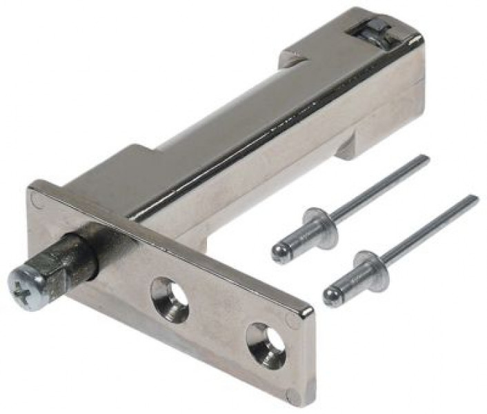 Петли пружинные серия FR14BK-TN монтаж. поз-ция  - Д 75мм Ш 24мм В 100мм А 4мм В 18мм мм 22x22мм