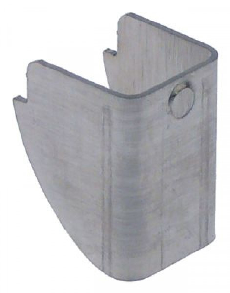 Желоб разгрузочный для кофе CNS Д 26мм Ш 18мм U-образн.