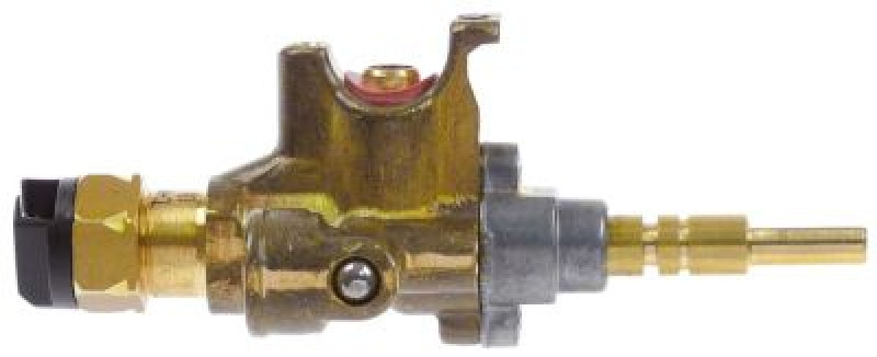 Кран газовый тип 10 МЖ 27мм вход для газа фланец трубы ø16 мм