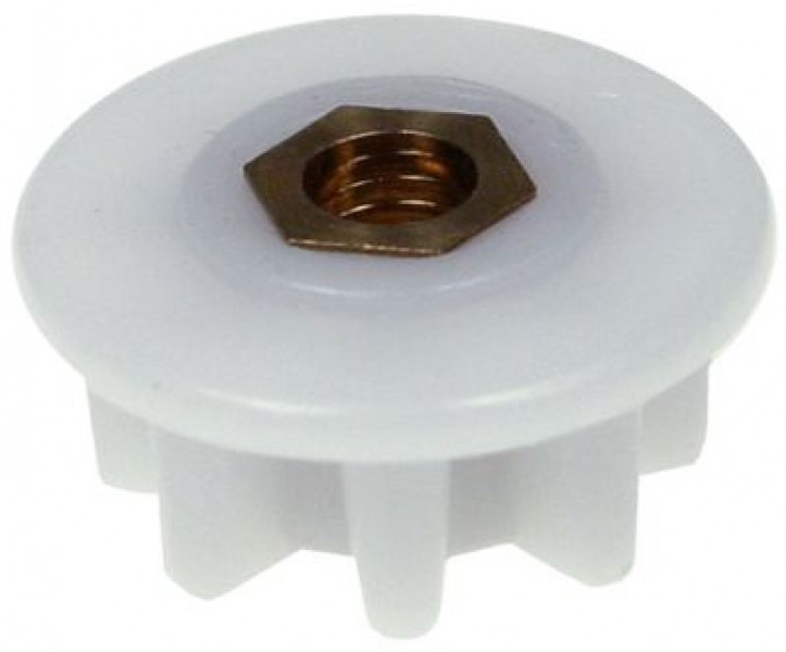 Захватка пластмасса ø 27мм В 12мм для стакана ВнР M6L зубчики 8