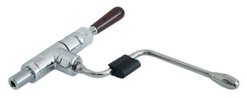 Кран для пара хромированн. поворотный рычаг комплект