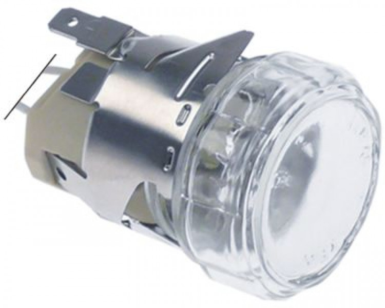 Лампа для духового шкафа цоколь G9 230В 40Вт ø монтажный 355мм присоединение кабель 100 мм