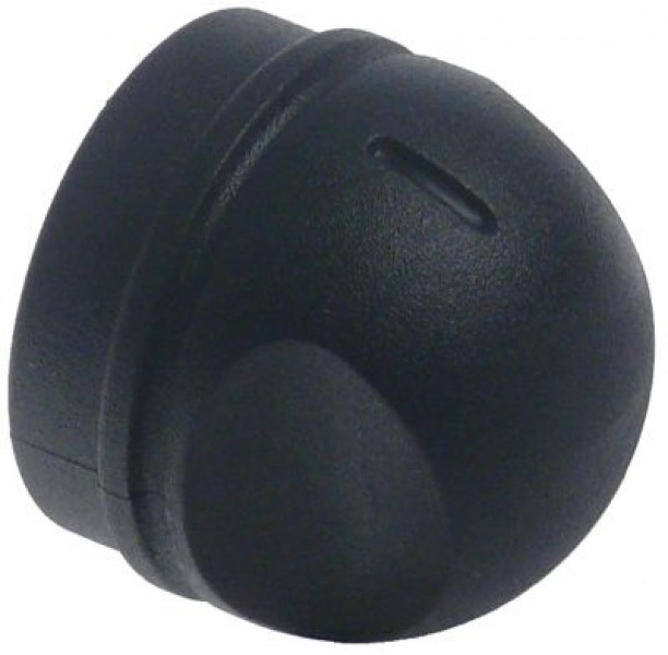 Клавиша нажимная ø 40мм ø ось 5x5мм чёрн. Д 36мм
