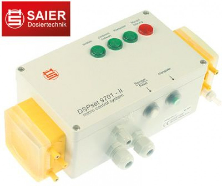 Дозатор 230 В перем. тока ø шланга 5x8мм В 150мм Ш 300мм DSPset 9701-II род защиты IP65