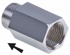 Прерыватель обратного потока резьба 3/8&quot; Д 27мм кол-во в уп-вке 1штук