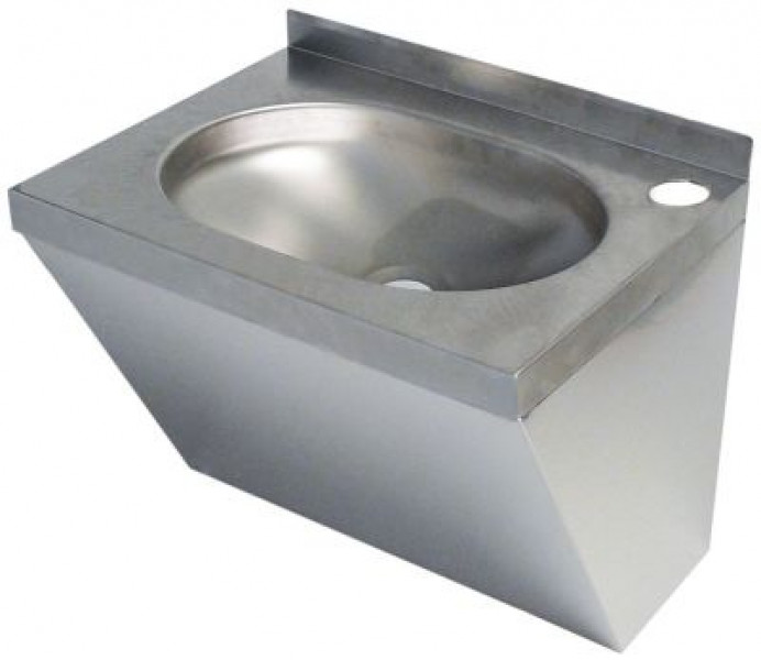 Раковина Ш 500мм Г 400мм нержавеющая сталь В 390мм