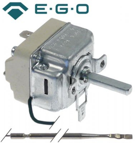 Термостат темп. макс. 280°C 1-полярн. 1NO 16А ø датчик 3мм Д датчик 229мм