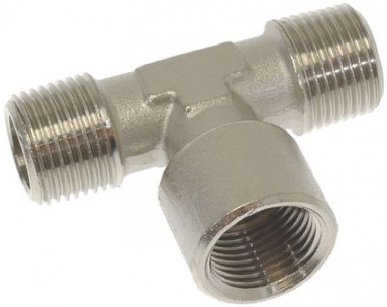"T" FITTING ø 3/8"M-3/8"F-3/8"M