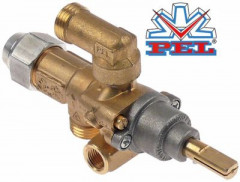 Кран газовый тип 21S МЖ 35мм вход для газа M16x1,5 (труба-ø 10 мм)