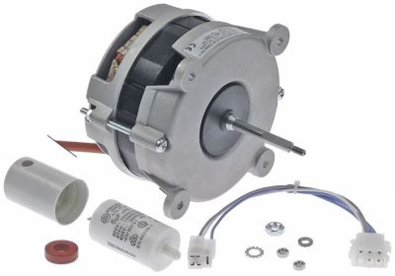 Мотор вентилятора тип FIR 230В 50/60Гц фазы 1 2800об/мин 75Вт Д1  85мм Д2 57мм Д3 12мм Д1 ø 8мм