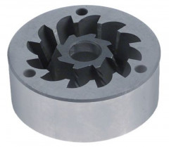 Два диска мельничных В 235мм Д1 ø 63мм Д2 ø 40мм ø ось 13мм направление вращения справа