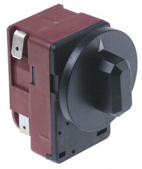 Таймер C20 2-полярн. время работы 5 мин 2NO длина оси 20мм шаг крепления 28мм ø оси 6x4,6мм