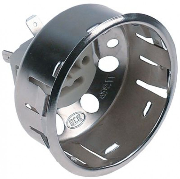 Патрон для лампы присоединение плоский штекер 6,3 мм