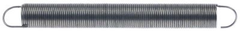 Пружина растяжения ø 17мм общая длина 156мм ø проволоки 13мм