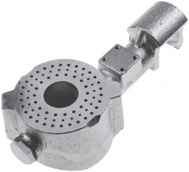 Горелка трубная Д 180мм Ш 74мм резьба 3/8" ø 74мм внутр.ø 25мм В 52мм