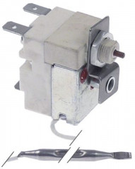 Термостат защитный темп. выкл. 124°C 1-полярн. 1CO 16А ø датчик 6мм Д датчик 71мм