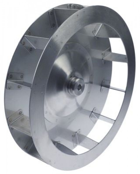 Крыльчатка вентилятора В1 70мм В2 16мм В3 21мм Д1 ø 350мм Д2 ø 13мм Д3 ø 16мм лопатки 12