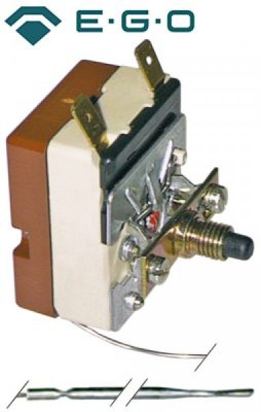 Термостат защитный темп. выкл. 190°C 1-полярн. 16А ø датчик 31мм Д датчик 178мм