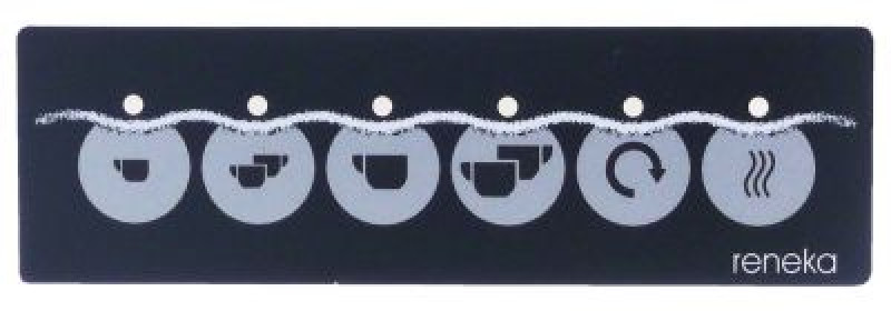 Клавиатура плёночная Д 130мм Ш 40мм кнопки 6 подходит для RENEKA