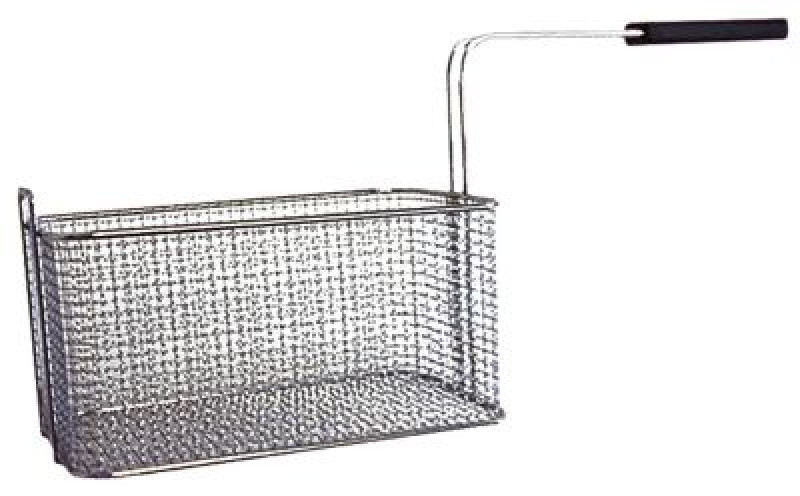 Ёмкость сетчатая для фритюрницы Ш1 160мм Д1  275мм В1 135мм В2 237мм хромированная сталь