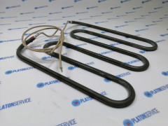 Элемент нагревательный  1000Вт 230В Д 182мм Ш1 42мм Ш2 111мм труба ø  63мм длина провода 400мм