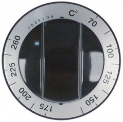 Рукоятка регулировочная термостат ø 62мм ø ось 10мм срез сверху подходит для GARLAND