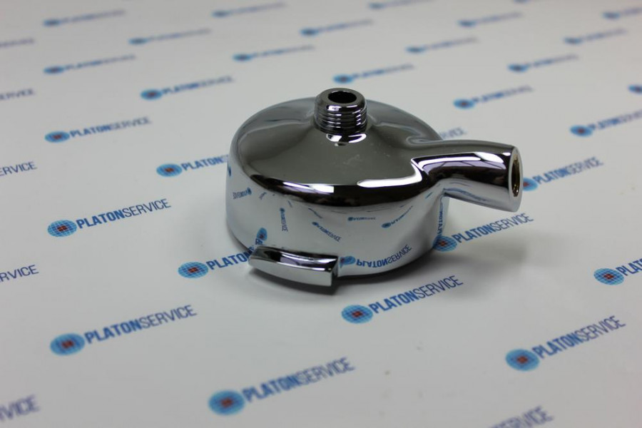 Портафильтр хромированная латунь  внутр.ø 62мм выпускное отверстие 3/8" рукоятка M10x1,5