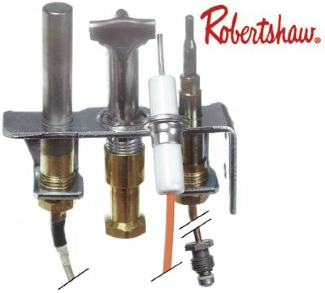 Горелка конфорочная тип 4SHR-44 3х-пламен. код 11 жидкий газ для ø трубы 1/4" CCT ROBERTSHAW