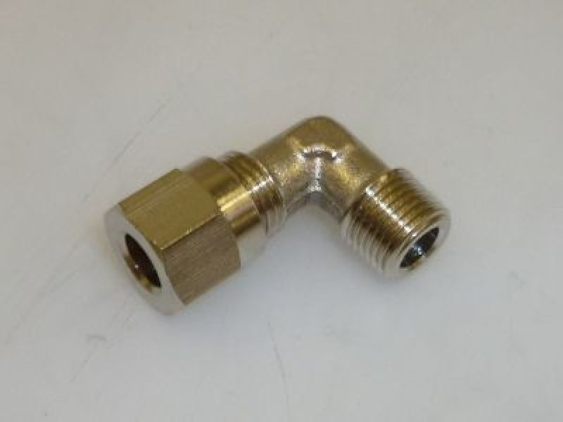 RACCORDO AD ANGOLO 1/8"M - ø 6 mm