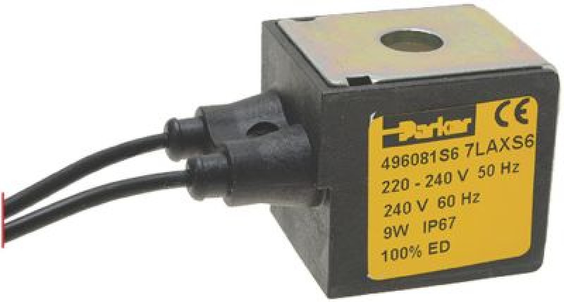 COIL PARKER LA 220/240V 50/60Hz 9W width 32 mm - height 35.8 mm
