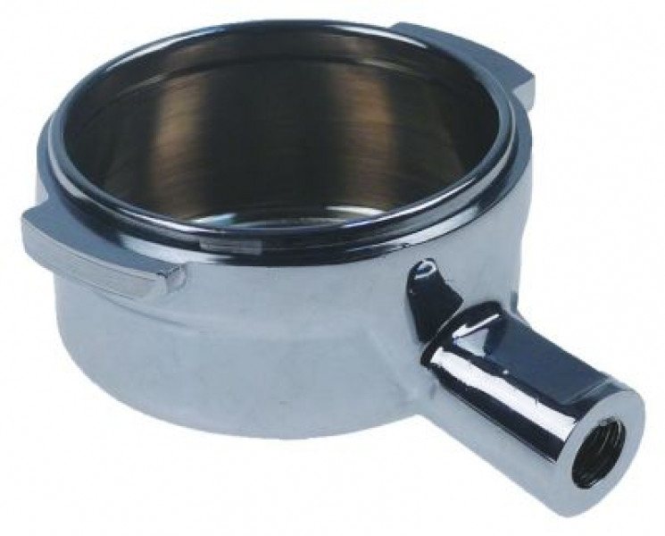 Портафильтр хромированная латунь  внутр.ø 615мм выпускное отверстие 3/8" рукоятка M12x1,75