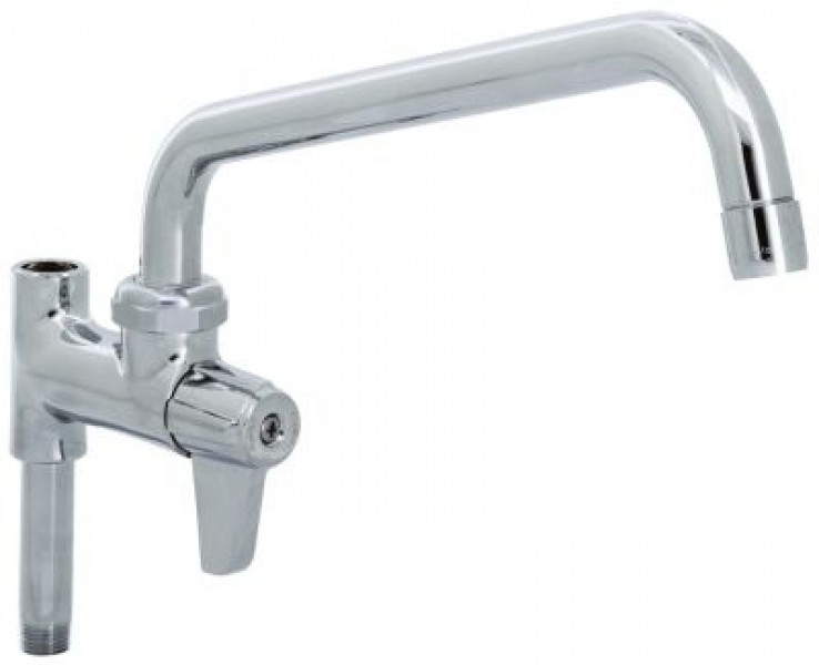 Вентиль поворотный со сливом T&S керамическая верхняя часть 1/2″ 90°