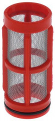 Фильтр круглый ø 39мм внутр.ø 32-34мм красн. В 88мм сток