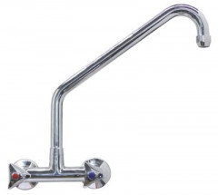 Кран-смеситель настенный GEV серия GASTROTOP PREMIUM арматура стенка