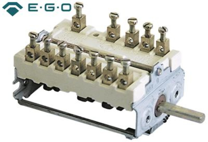 Выключатель кулачковый 16А последовательность включения 0-1-2-3 ø ось 6x4,6мм